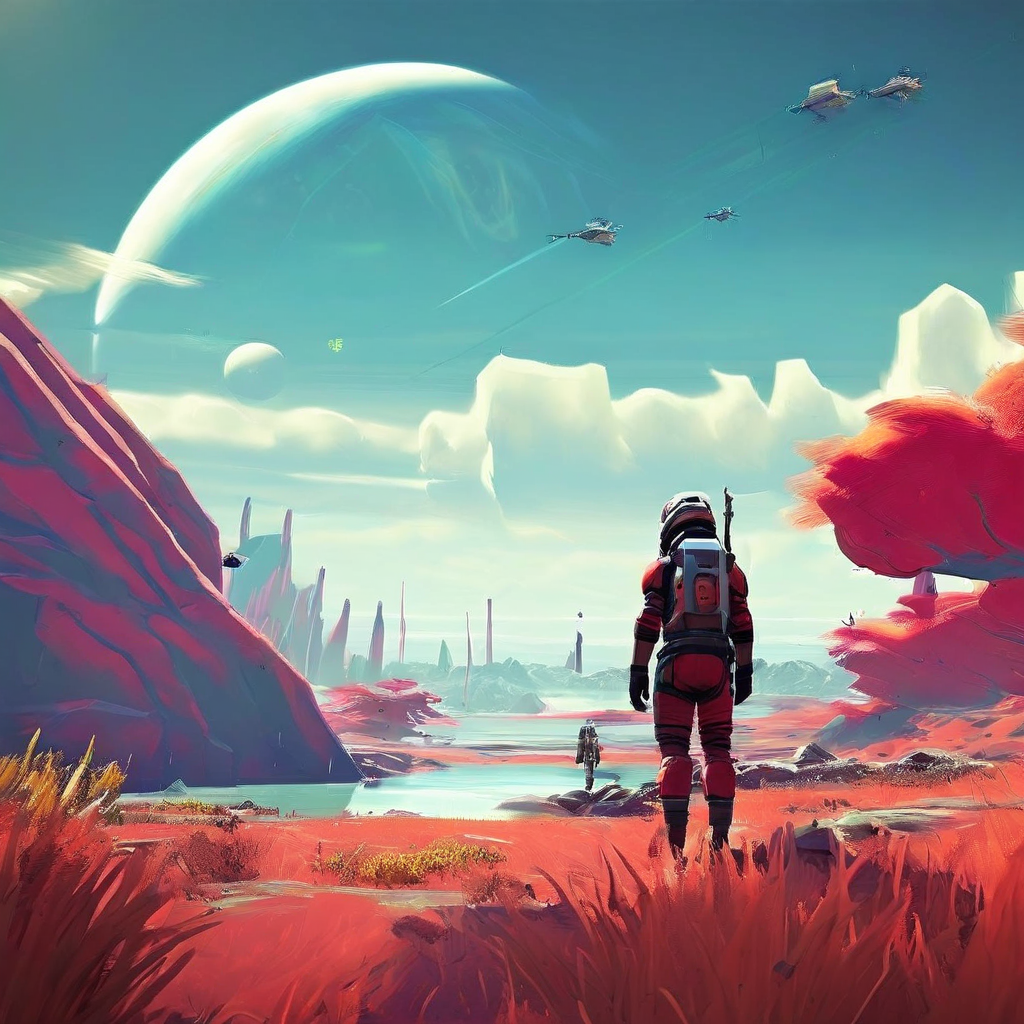 Jeux VR été 2024 No Man Sky