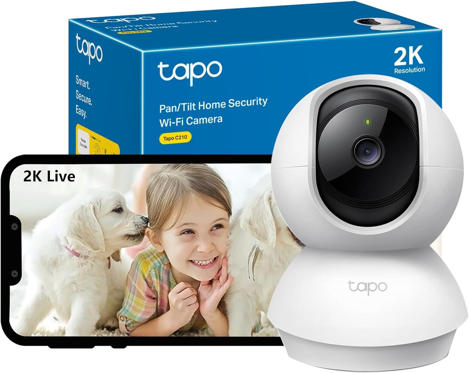 TP-Link Tapo C210 : Caméra surveillance WiFi intelligente