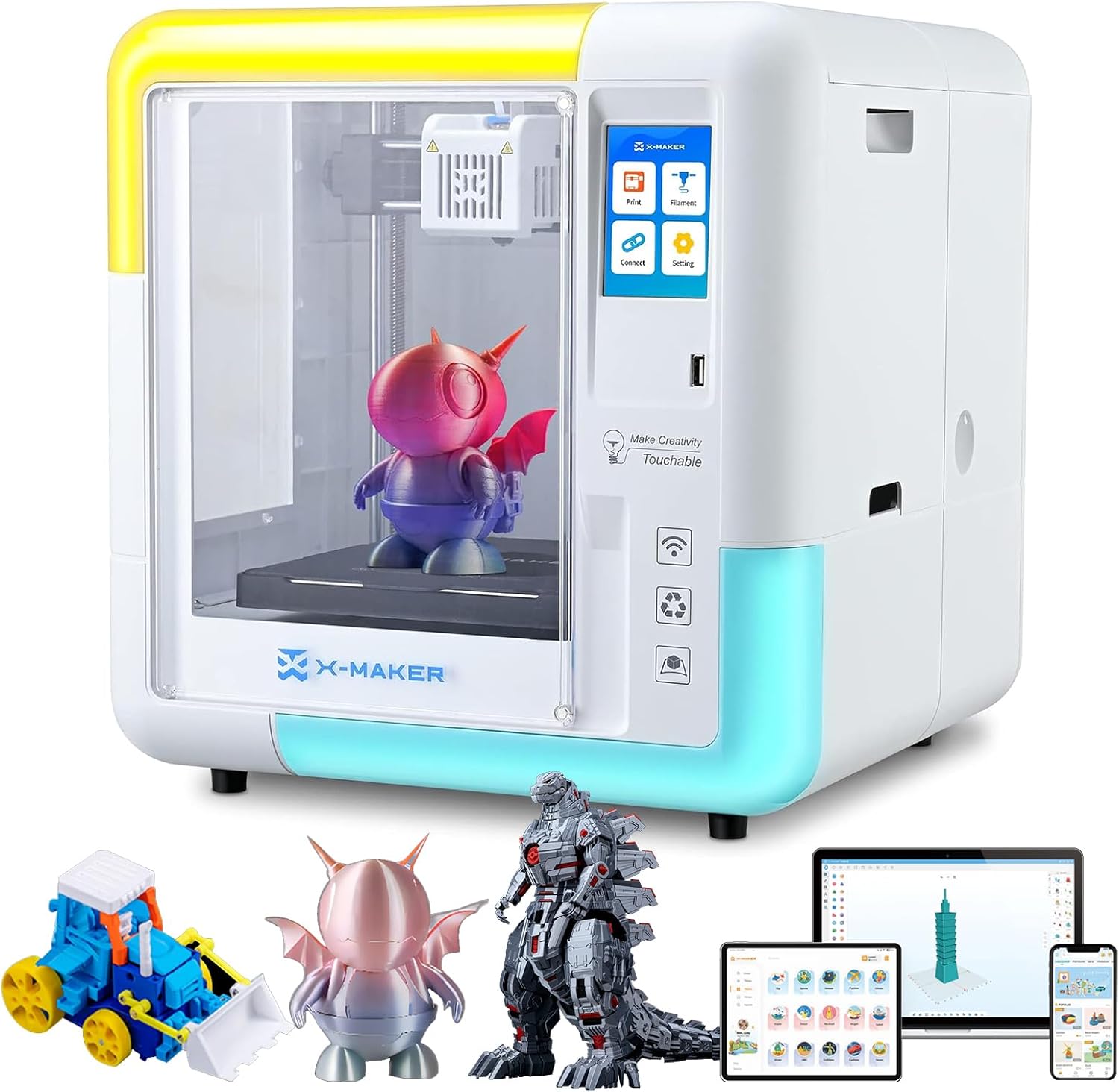 AOSEED X-Maker imprimante 3D révolutionnaire pour enfants