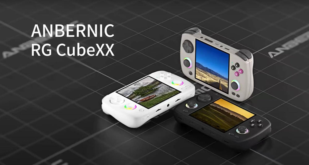 Anbernic RG Cube XX – Console Rétro-Gaming Innovante