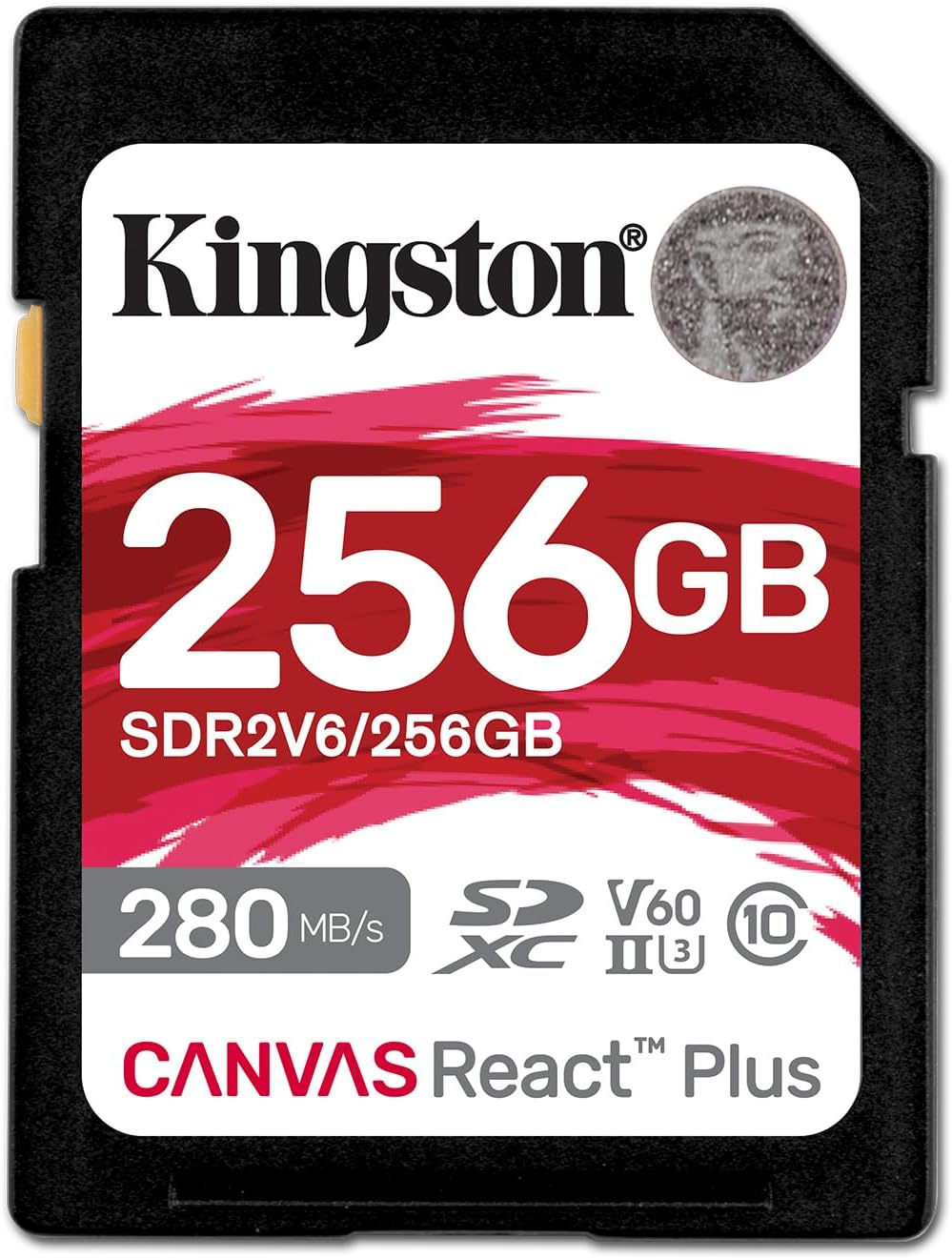 Test & Avis Kingston Canvas React Plus V60 SDXC UHS-II 256 Go