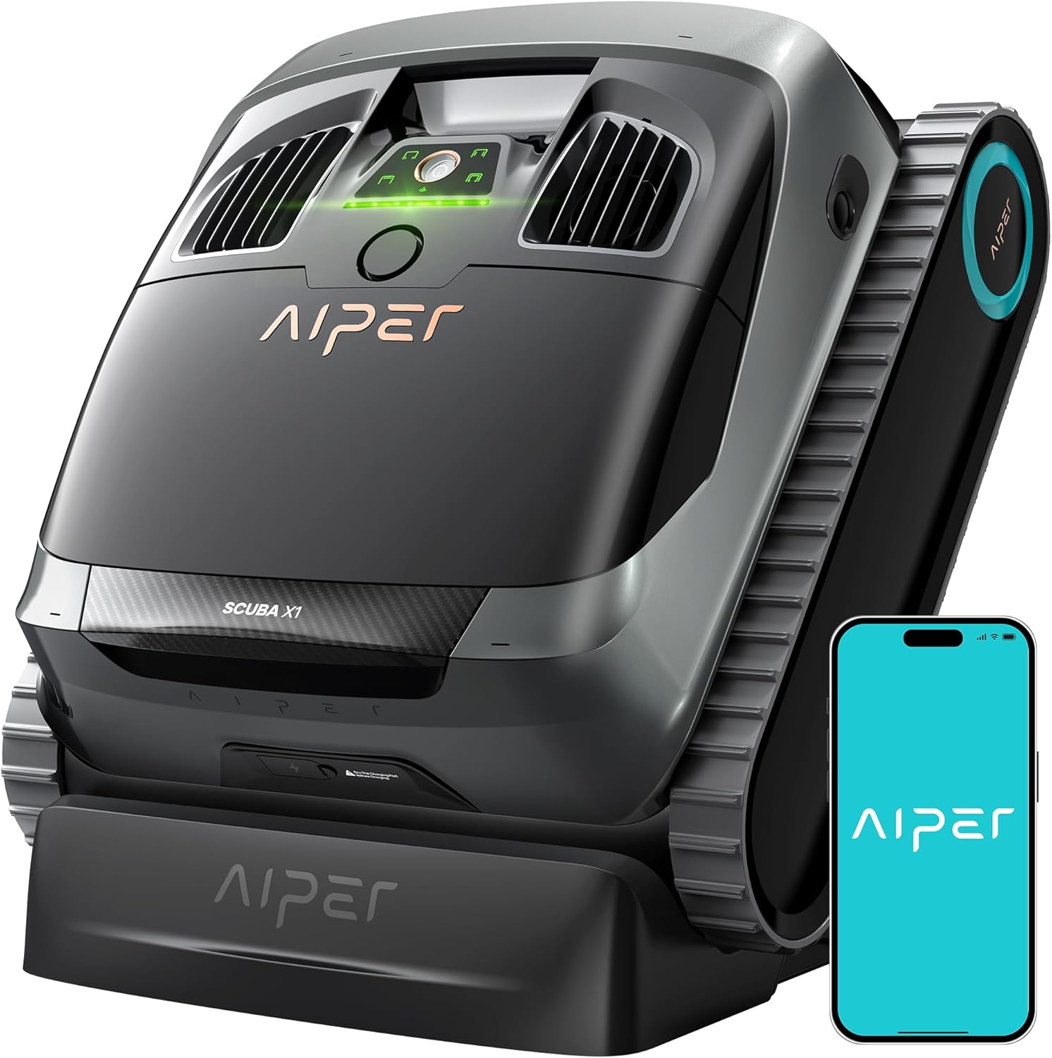 Test & Avis Robot aspirateur piscine Aiper Scuba X1