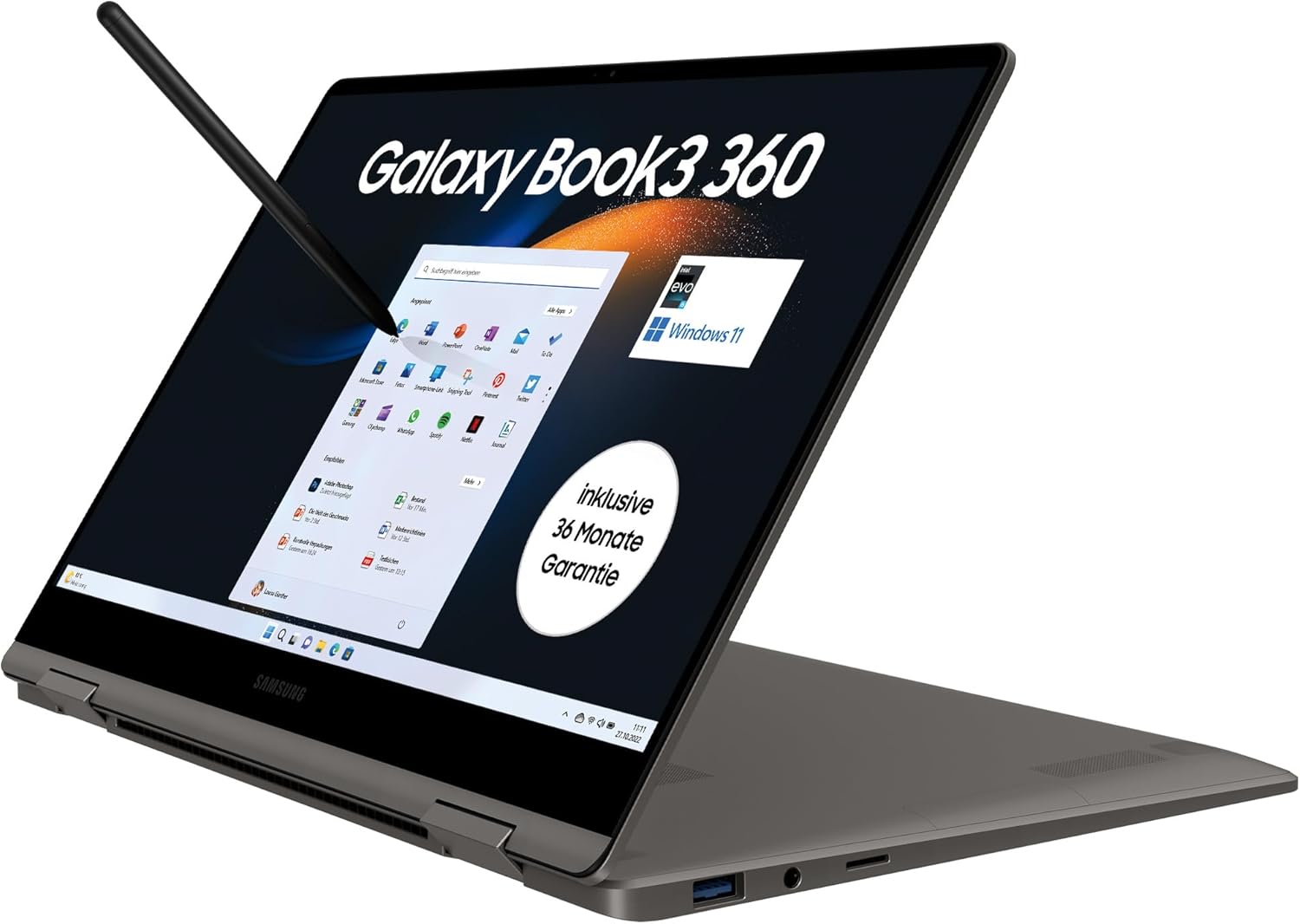 Test & Avis PC Portable Samsung Galaxy Book3 360