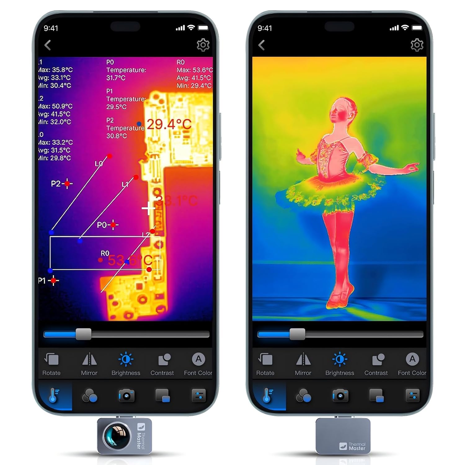 Test & Avis Caméra thermique Thermal Master P2 Pro