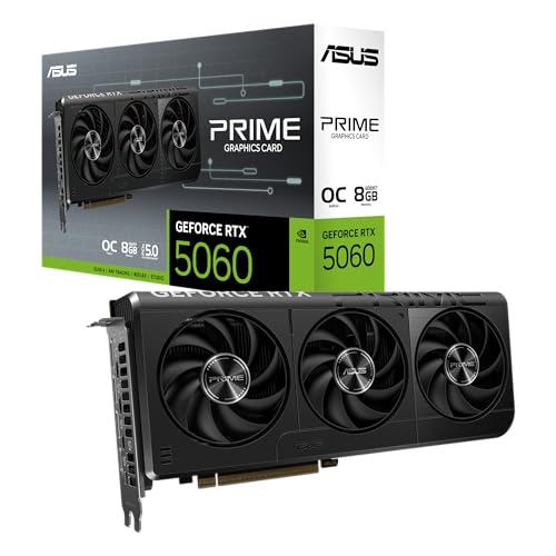 Test & Avis Carte mère ASUS PRIME GeForce RTX 5060 8GB GDDR7 OC Edition