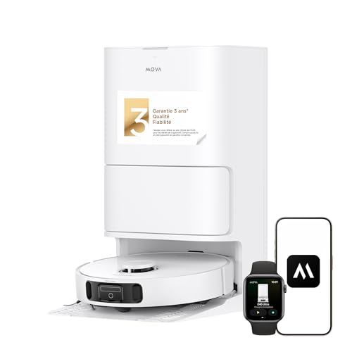 Test & Avis Aspirateur robot Mova E40 Ultra