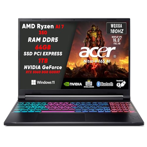 Test & Avis PC Portable Acer Nitro V16 AI