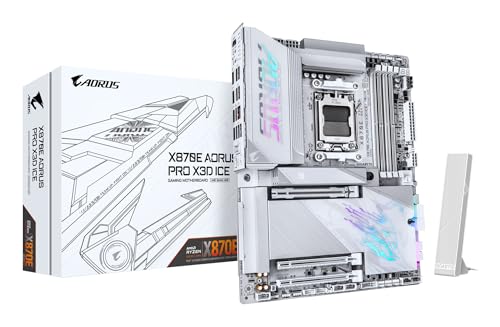 Test & Avis Carte mère Gigabyte X870E AORUS PRO X3D ICE
