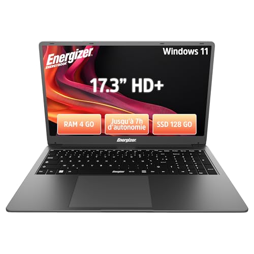 Test & Avis PC Portable Energizer EnergyBook 17