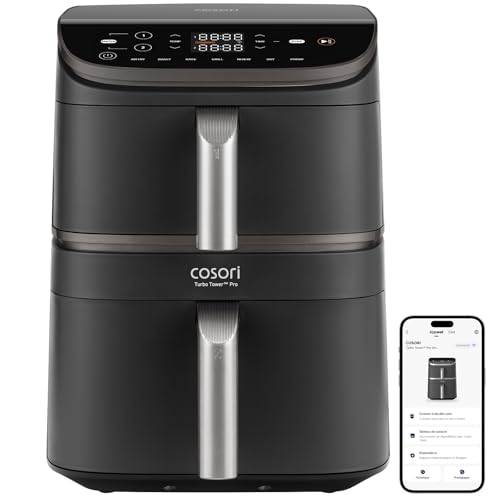 Test & Avis Airfryer Cosori Turbo Tower Pro Smart