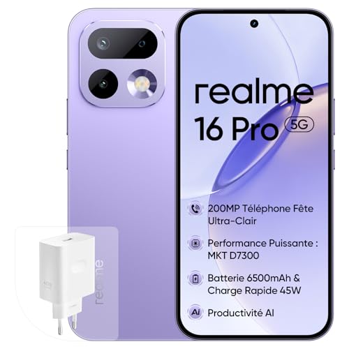 Test & Avis Smartphone Realme 16 Pro
