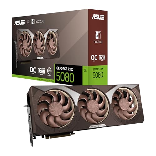 Test & Avis Carte graphique ASUS GeForce RTX 5080 16GB GDDR7 Noctua OC Edition